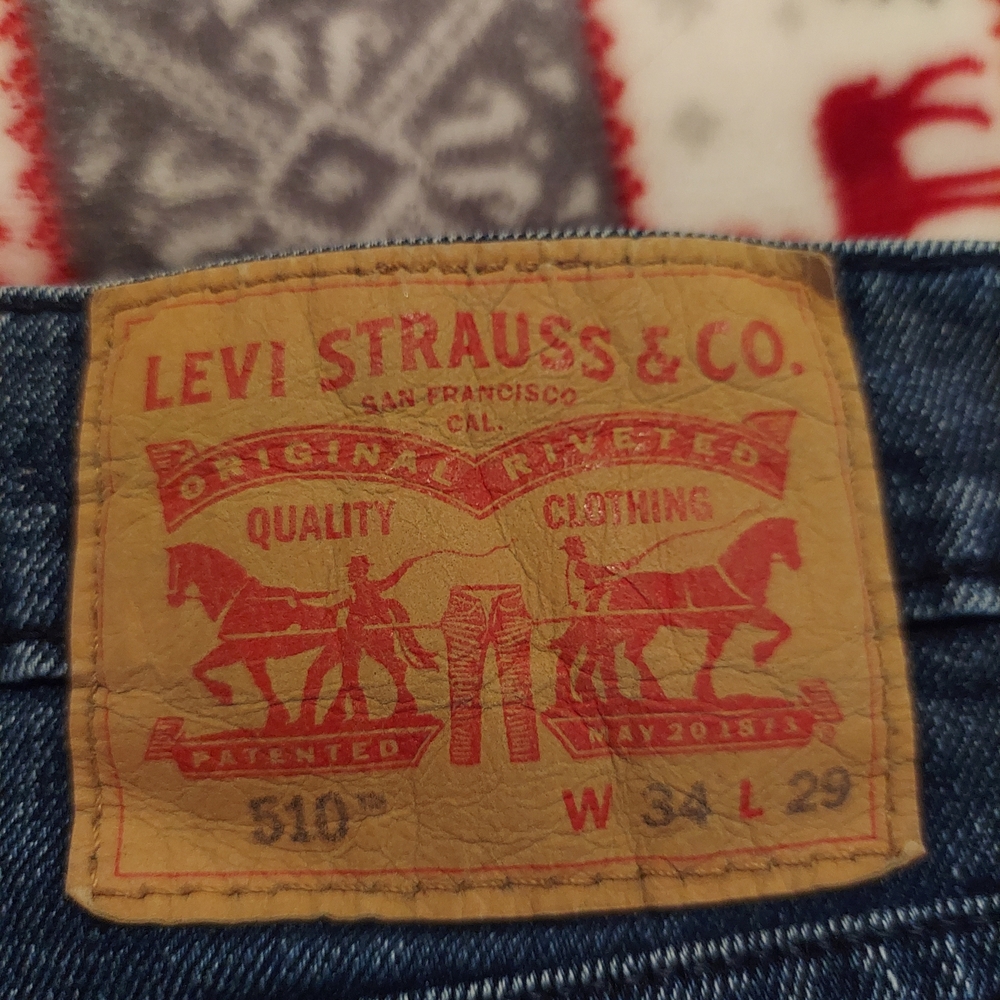 Levi's Blue Skinny Jeans